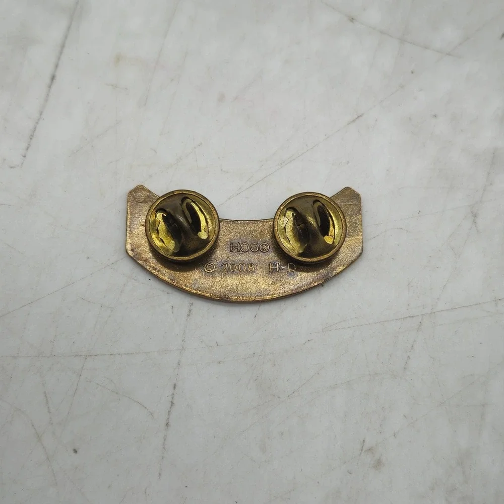 Harley Davidson Owners Group HOG Pin Hat Lapel Broze Tone